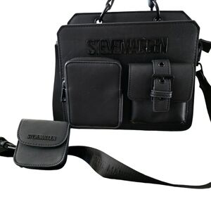 # 69Steve Madden Black Unisex Bag